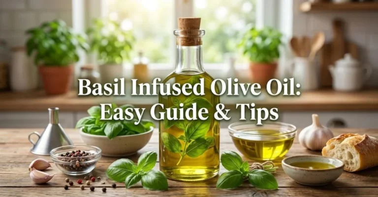 Basil Infused Olive Oil: Easy Guide & Tips