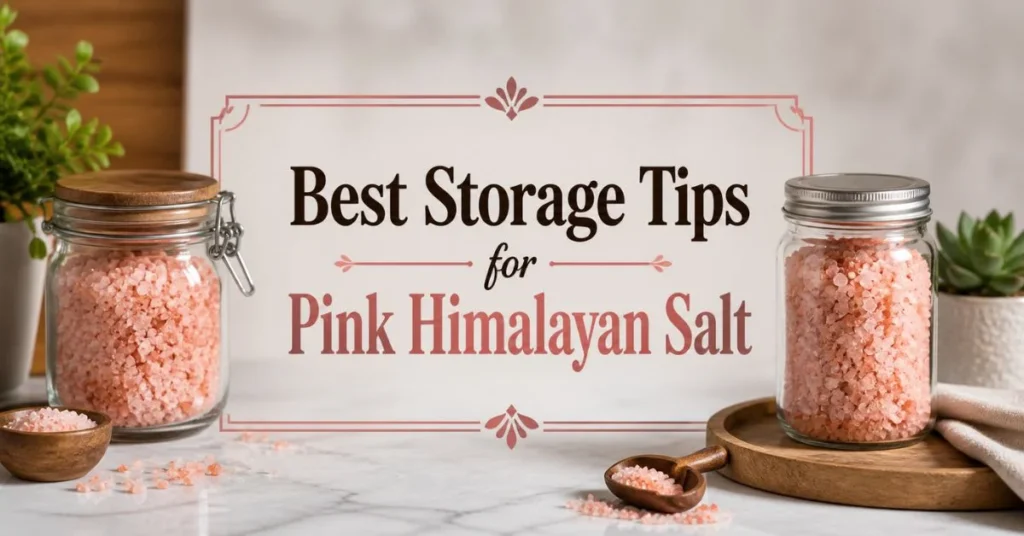 Best Storage Tips for Pink Himalayan Salt