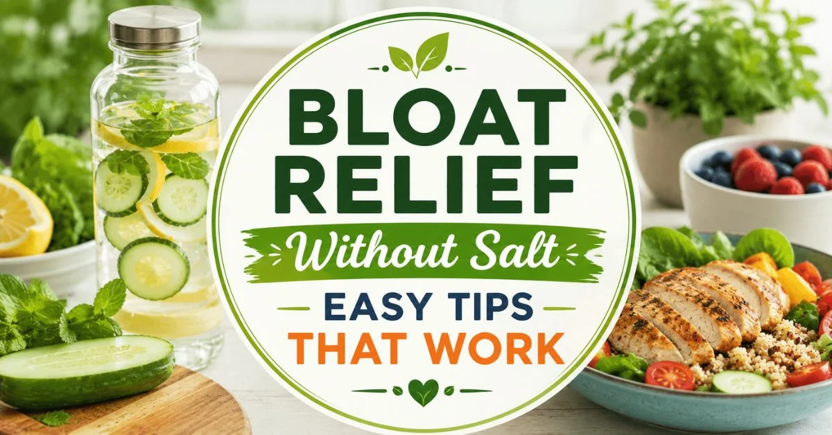 Bloat Relief Without Salt: Easy Tips That Work