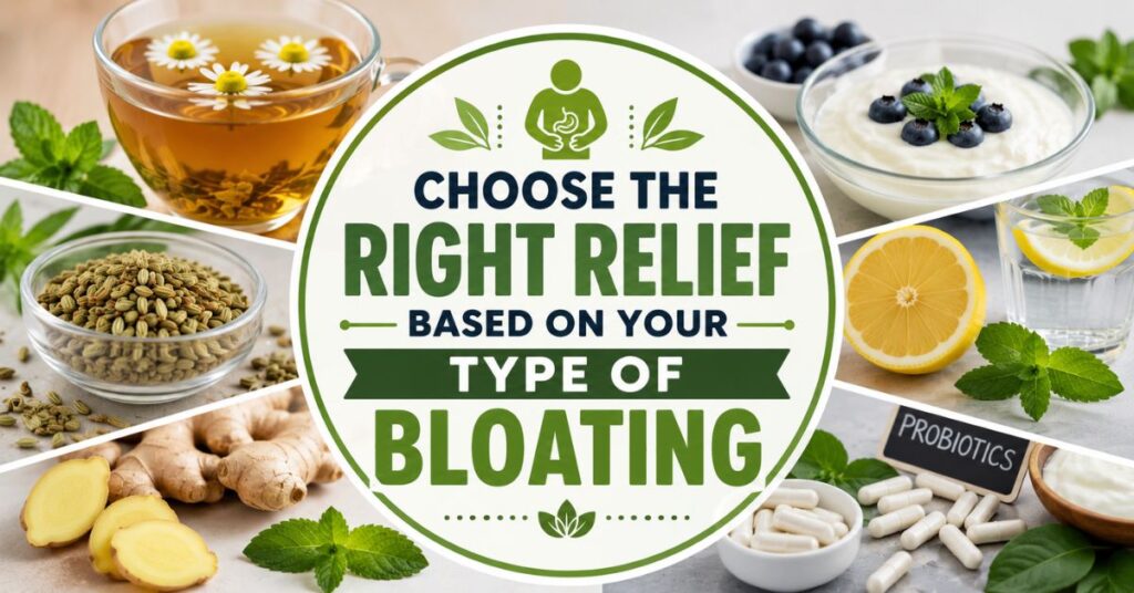 Choose the Right Relief Based on Your Type of Bloating
