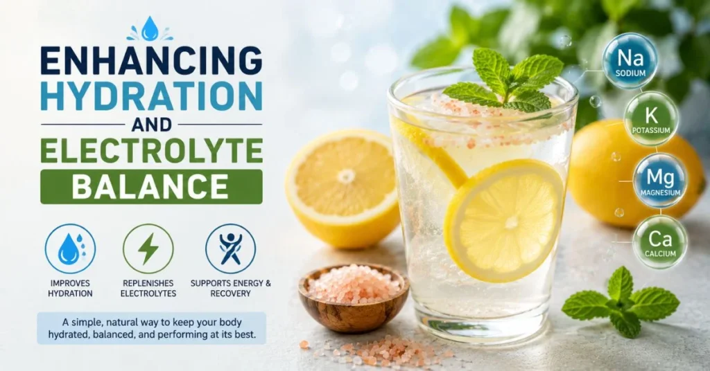 Enhancing Hydration and Electrolyte Balance