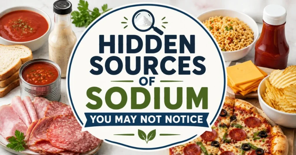 Hidden Sources of Sodium You May Not Notice