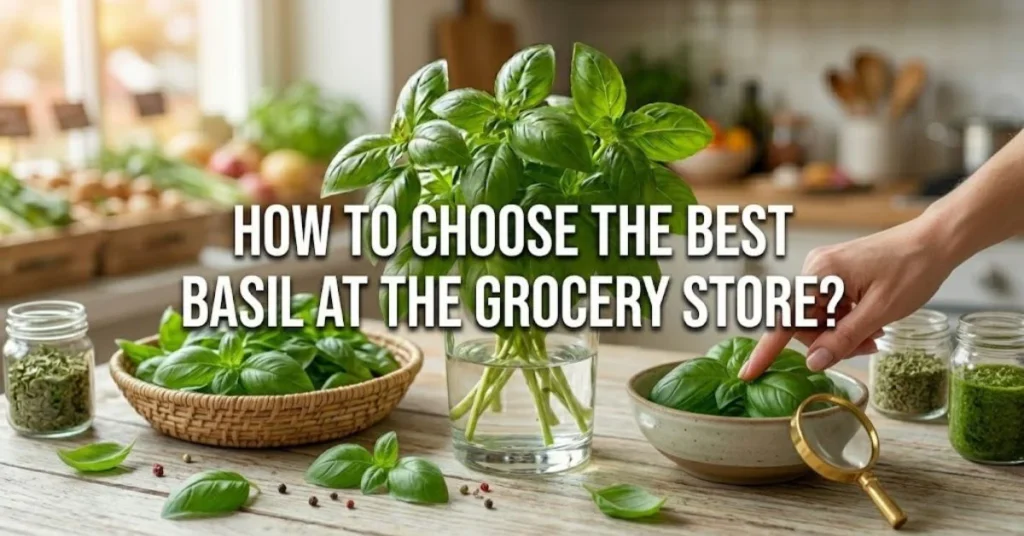 How to Choose the Best Basil at the Grocery Store