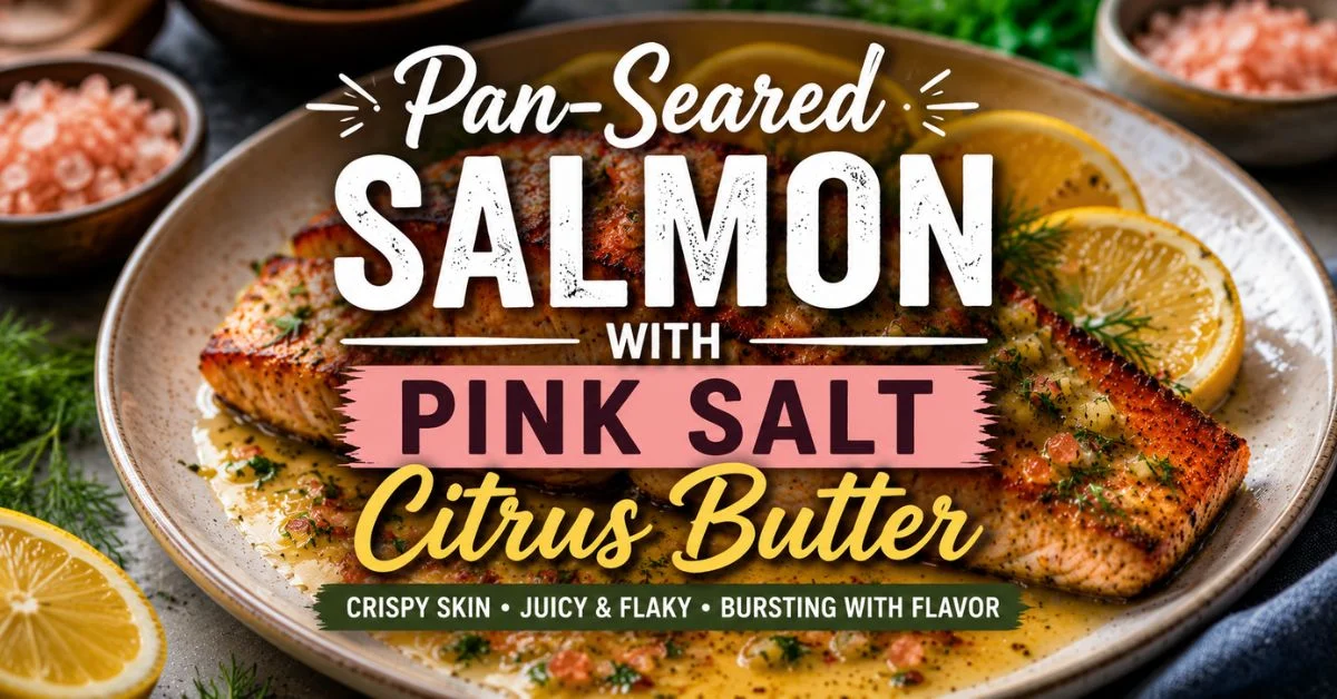 Pan-Seared Salmon With Pink Salt Citrus Butter Guide