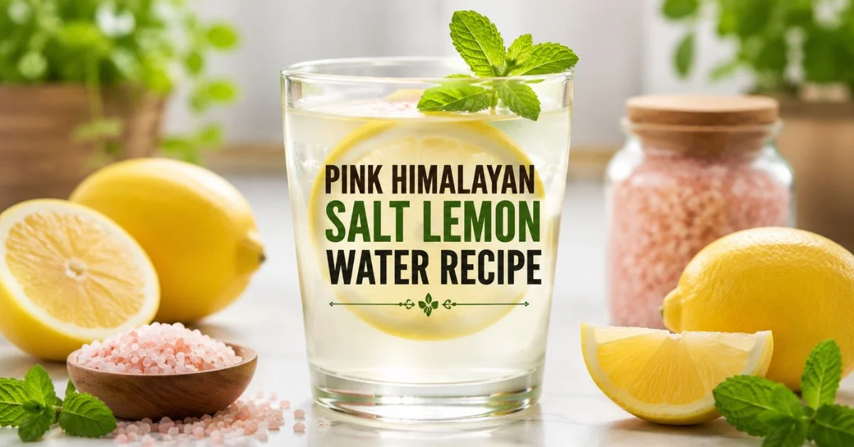 Pink Himalayan Salt Lemon Water Easy Guide & Tips