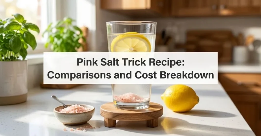 Pink Salt Trick Recipe: Comparisons and Cost Breakdown
