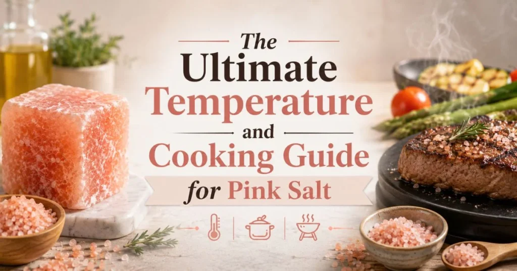 The Ultimate Temperature and Cooking Guide for Pink Salt
