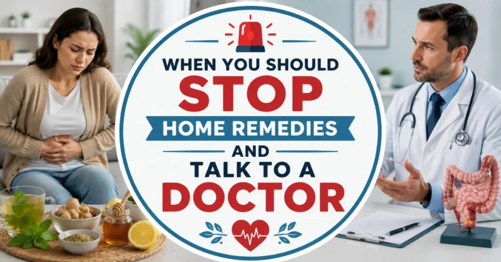 When You Should Stop Home Remedies and Talk to a Doctor