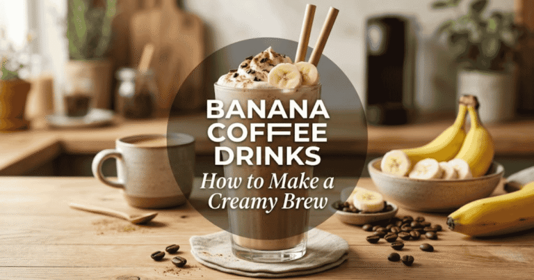 Banana Coffee Drinks How to Make a Creamy Brew