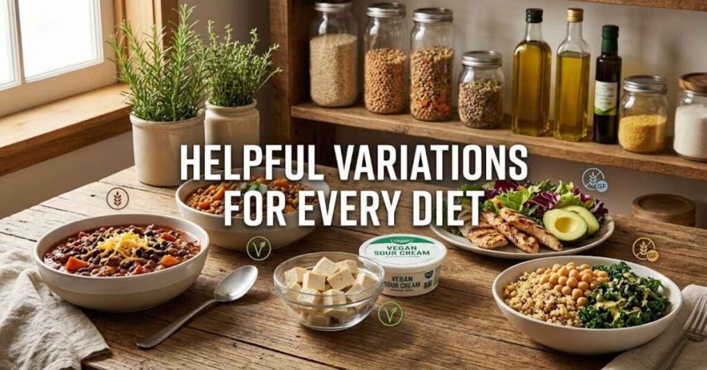 Helpful Variations for Every Diet