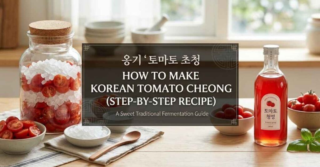 How to Make Korean Tomato Cheong (Step-by-Step Recipe)