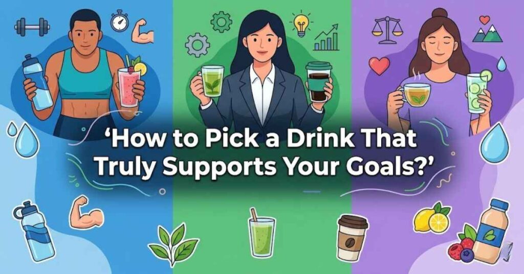 How to Pick a Drink That Truly Supports Your Goals