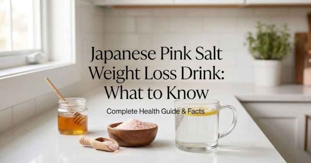 Japanese Pink Salt Weight Loss Drink What to Know 