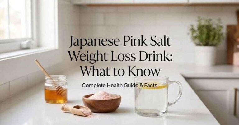 Japanese Pink Salt Weight Loss Drink What to Know
