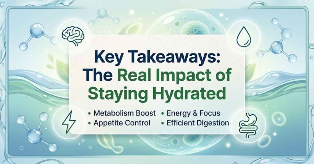 Key Takeaways The Real Impact of Staying Hydrated 