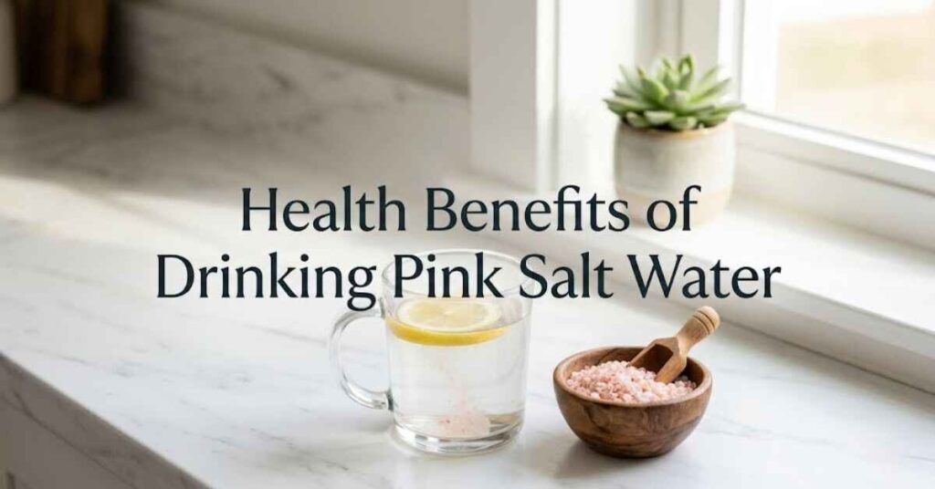 Pink Salt Weight Loss Drink Recipe Easy Routine Steps 