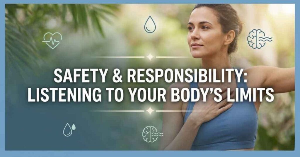 Safety & Responsibility Listening to Your Body’s Limits 