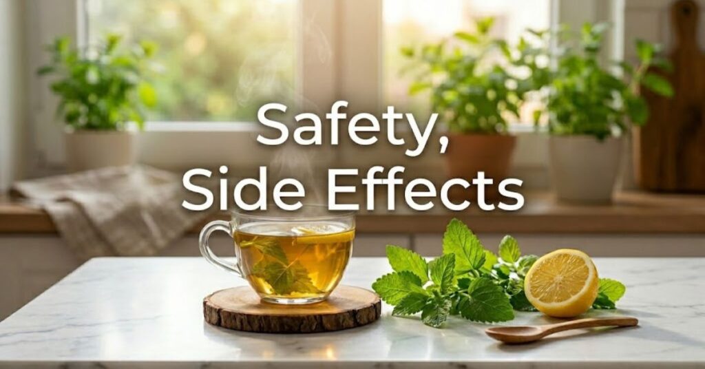Safety, Side Effects, and Smart Precautions with Lemon Balm