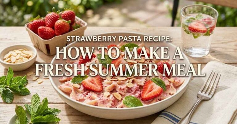 Strawberry Pasta Recipe: How to Make a Fresh Summer Meal