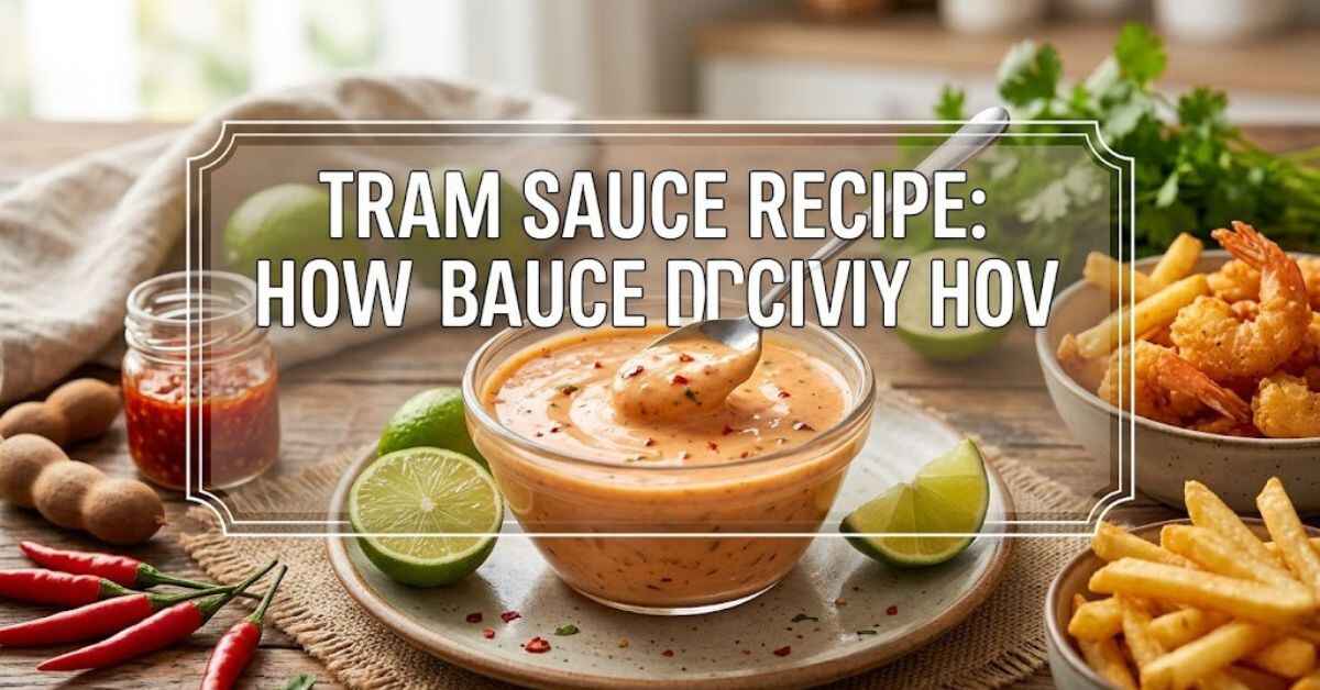 Tram Sauce Recipe How to Make It Easy at Home