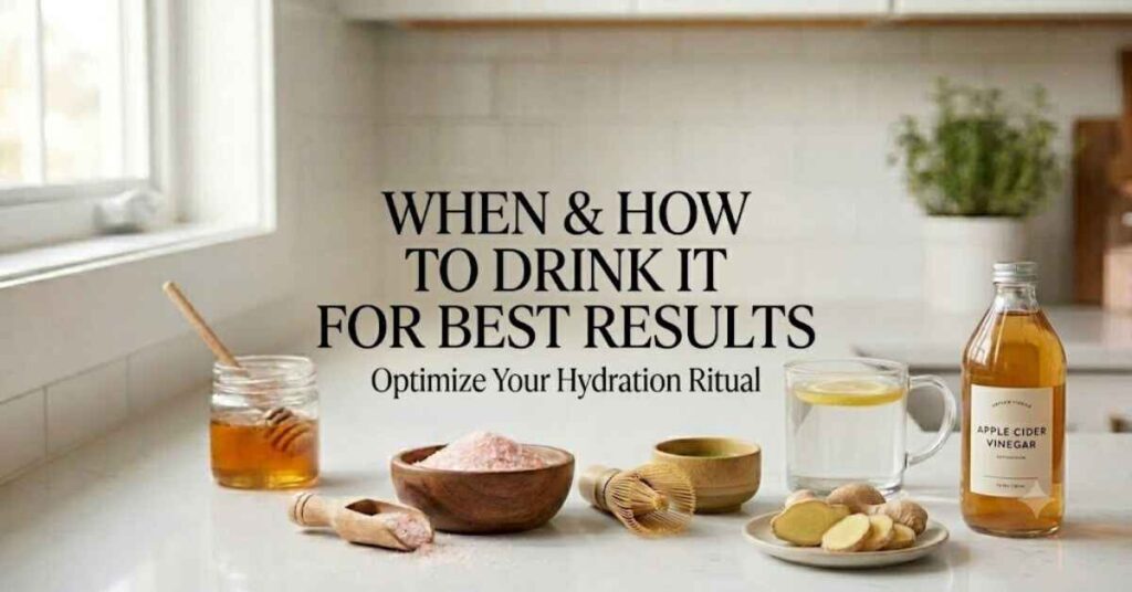 When & How to Drink It for Best Results 
