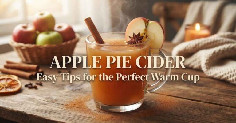Apple Pie Cider Easy Tips for the Perfect Warm Cup