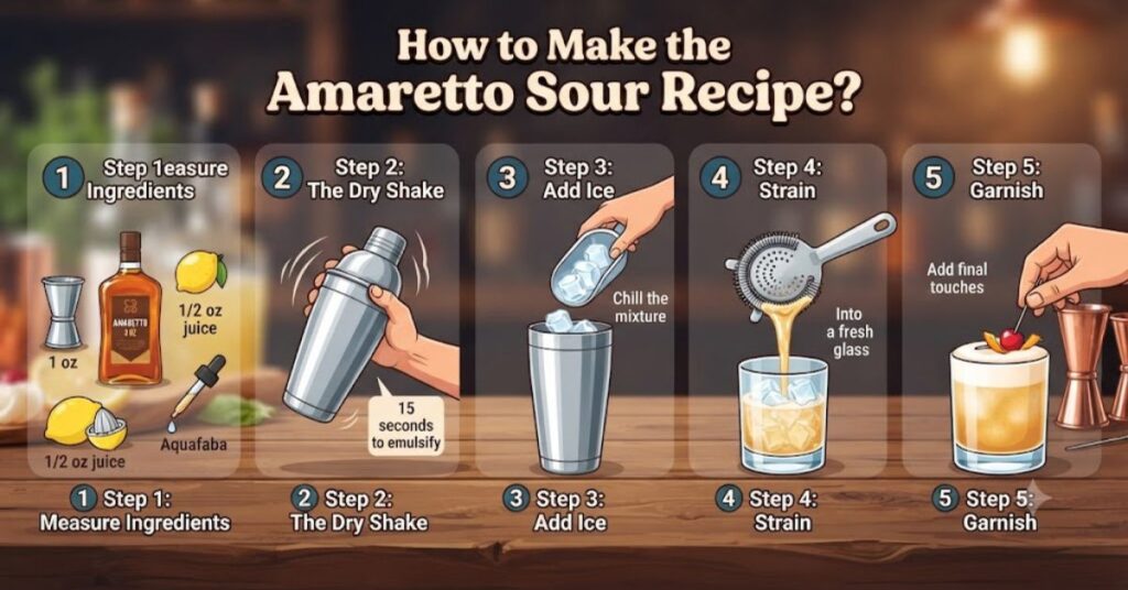 How to Make the Amaretto Sour Recipe