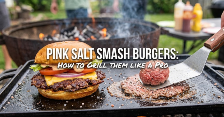 Pink Salt Smash Burgers How to Grill Them Like a Pro