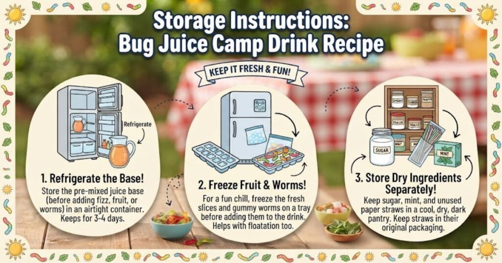 Storage Instructions